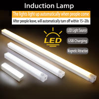 Lámpara LED Recargable Con Sensor De Movimiento PIR Luz Nocturna Para Gabinete De Armario Escaleras Barra Tubo Aisle Detector De Bola - details 0