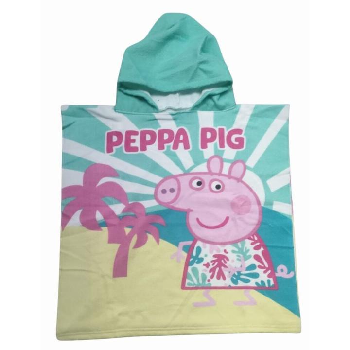 Sun City Poncho Microfibra Piscina Peppa Pig