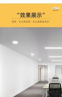 Luz De Panel LED Ultra Delgada Para Techo 50mm-200mm Ajustable Luz De Pared Interior AC85-265V Fuente De Luz LED Material De Aluminio - details 10