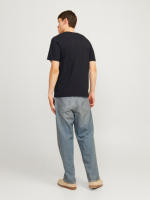 Jack & Jones Hombre Pack 2 Camisetas de Algodón, Mod JWHFERRIS TEE SS CREW NECK Logo estampado REF 287695 - details 18