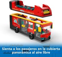 Lego City Autobús Turístico Rojo con 5 Minifiguras incluidas  Lego 60407 - details 2