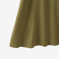 Vestido Elegante De Noche ZANZEA Para Mujer Vintage Con Cuello Cuadrado Y Lazo Vestido Largo De Verano Con Manga Puff Silueta Ajustada Y Flared - details 11