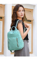 Mochila para mujer, nuevo estilo, ligera, de gran capacidad, sencilla, de PU, mochila versátil y de moda para mujer. - details 9