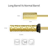 Broca De Uñas De Carburo De Tungsteno Con Gran Barra De Acero Para Manicura Eliminación Aguda De Gel De Uñas Cabeza De Molienda - details 5