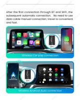 Adaptador Wireless Android Auto Carplay Mini Ai Box Dongle Para VW Audi Toyota Mazda Nissan Chevrolet Suzuki Subaru Kia Ford Opel - details 12
