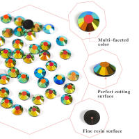 15000pcs De 3mm AB Jelly Rhinestones Resina Lentejuelas Colores Glitter Charms Accesorios Para Decoración De Uñas 3D DIY Strass - details 5