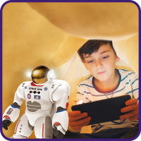 Xtrem Bots - Charlie | Robot Juguete Educativo | Juguetes Niños 5 A 9 Años | App sobre El Sistema Solar para Niños | Robot Inteligente | Robot Programable Niños - details 0