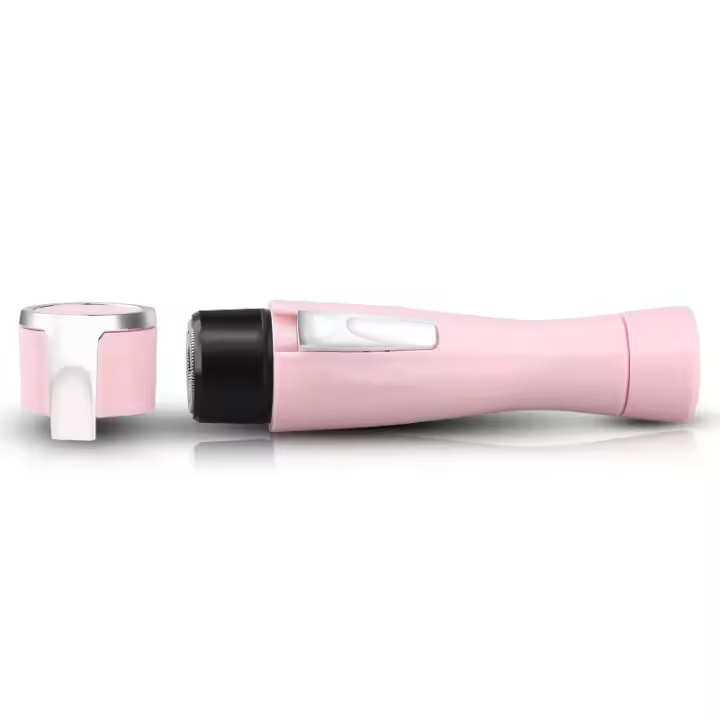 Mini depiladora eléctrica para mujeres, afeitadora de batería seca, afeitadora eléctrica para labios privados para mujeres - 1