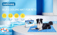 Nobleza - Alfombrilla refrescante para mascotas grandes. Auto refrigerante No tóxico. Ideal para para perros, gatos en verano - details 0