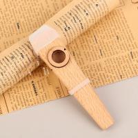 1Pc Flauta De Madera Kazoo Fácil De Aprender Y Jugar Para Principiantes Instrumento De Accompagnement Simple - details 10