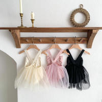 Bailarina Romper Para Bebés Niñas 0-2 Años Vestido De Malla Con Gran Lazo Traje De Baile Princesa Estilo Activo Ropa De Verano - details 23