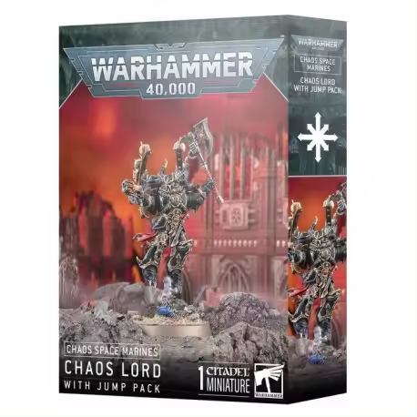 GAMES WORKSHOP - Marines Espaciales del Caos. Señor con propulsor de salto. - 1