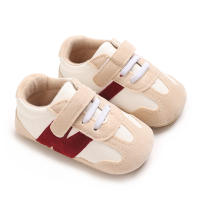 Zapatos Deportivos Casuales Para Bebés 0-18 Meses Antideslizantes Suela De Goma Bloque De Colores Moda Primera Caminata - details 11