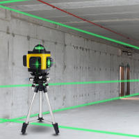 Pracmanu 16 Líneas Nivel De Láser 4D 360° Con Control Remoto Banda De Luz Verde Horizontal Y Vertical Auto-Nivelado - details 5