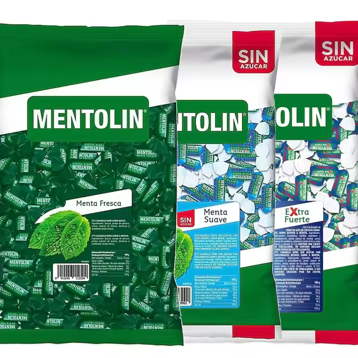 MENTOLIN PACK  3 Kg caramelos duros Menta Fresca & Menta Suave & Extra Fuerte - 1