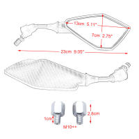 Par De Espejos Retrovisores Para Motocicleta Accesorios Modificados Para Scooter E-bike Piezas De Repuesto Auxiliares De Reversa - details 3