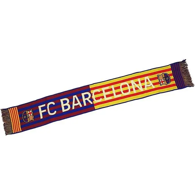 FC Barcelona Bufanda Telar Nº24 - Con Licencia Oficial - 140x20cm - 1