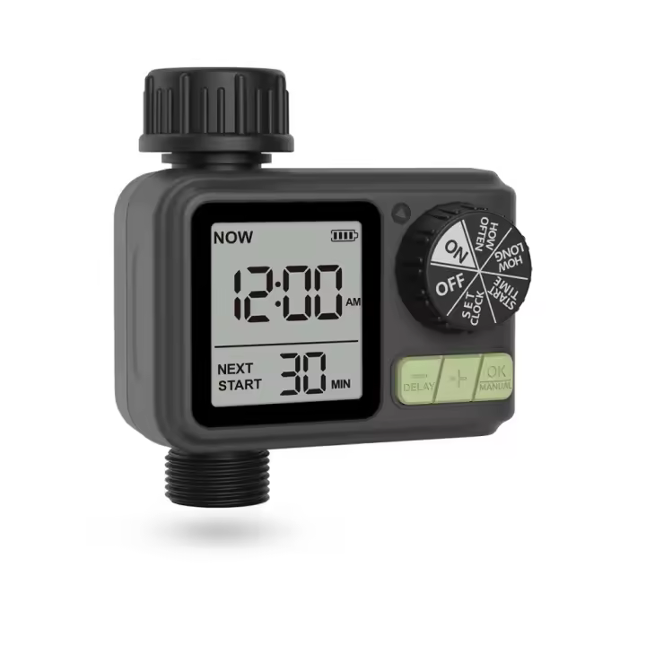 Nuevo Timer De Agua Independiente Para Jardín Control Programable Digital Riego Por Aspersión Automático Inteligente Para Césped Y Jardín - 1