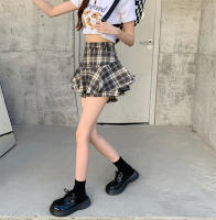 Falda Mini Tres Niveles Y2K Cintura Alta Tartán Volante Escocés Falda Skort Mujer Estilo Aesthetic Ropa Primavera Verano Otoño Invierno - details 13