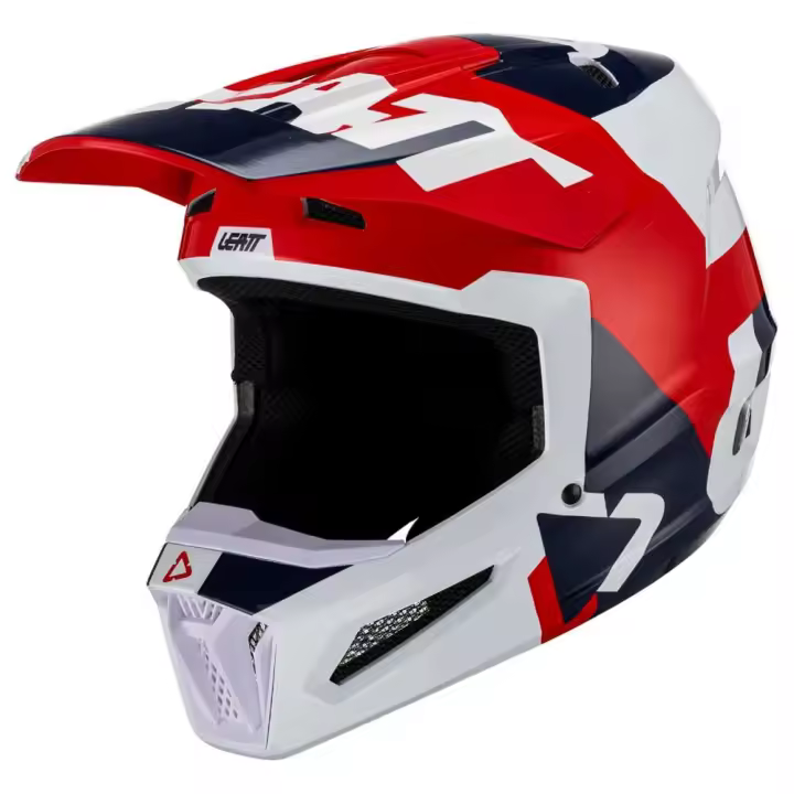 Leatt Casco Off-road 2.5 V23 Rojo,Blanco Adulto - 1