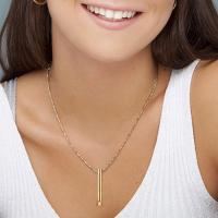 Collar De Acero Inoxidable Para Mujer Anillo De La Presión Del Estrés Joyería De Moda Para Meditación Y Yoga Accesorios Para Mujeres - details 21