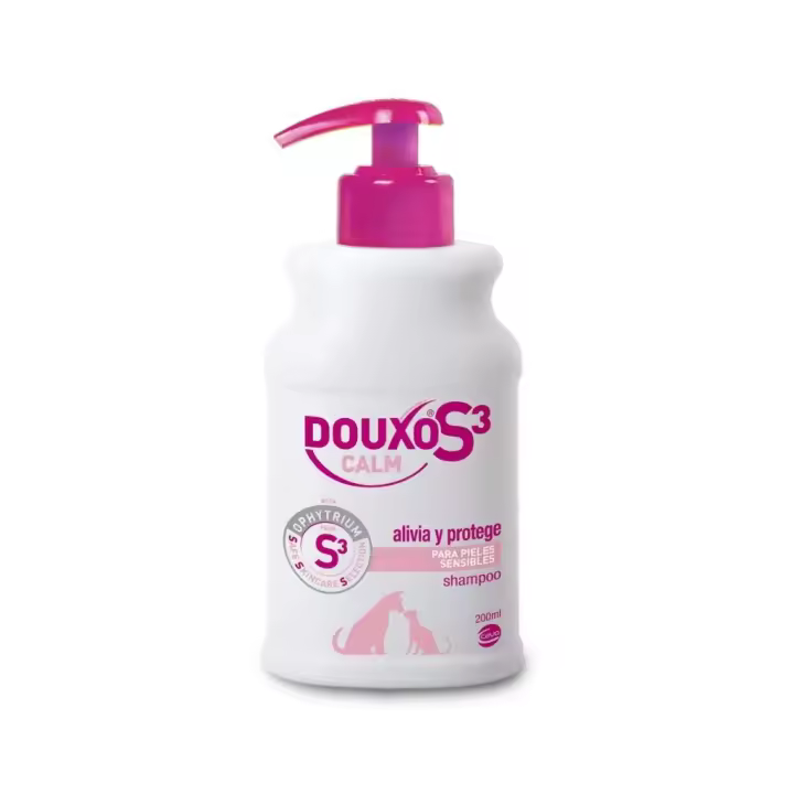 DOUXO S3 - Calm (200 ml) - Champú para Pieles sensibles de Perros y Gatos - 1