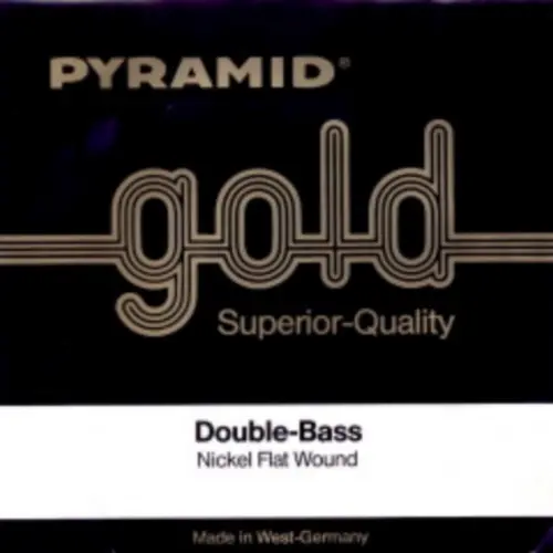 CUERDA CONTRABAJO-Pyramid (Gold 198101) (Niquel Entorchado) 1ª Medium Bass 4/4 G (Sol) - 1