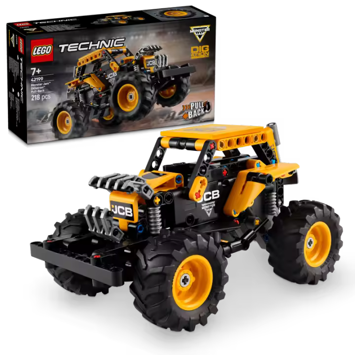 LEGO Technic 42199 Monster Jam DIGatron con Motor de Carga Manual contiene 218 piezas - edad 7+ años 25L42199 - 1