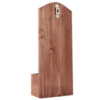Abrepuertas De Madera Para Cervecilla Y Vino Con Cather Para Botellas Vintage Para Cocina Fiesta Barra Montado En La Pared - details 5
