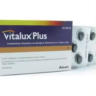 Vitalux Plus 84 Capsulas Gelatina Blanda - 1
