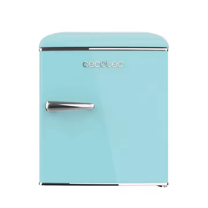 CECOTEC 02263 Mini Frigorífico Retro Azul 45L con Icebox y Eficiencia Energética Clase E - 1