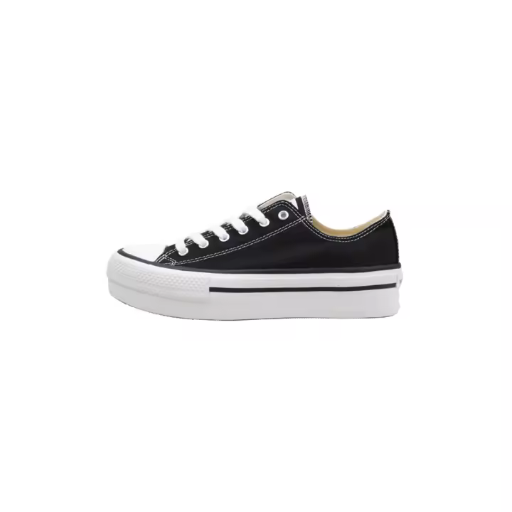 victoria TRIBU DOBLE BASKET LONA Deportivas Con Plataforma Mujer Negro - 1