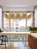 Valance De Estilo Europeo Sólido De Terciopelo Con Borlas Para Decoración De Ventanas Puertas Y Habitaciones Material De Poliéster 1 Pieza - details 7