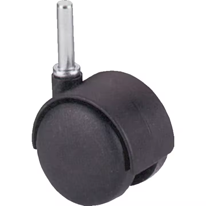 75098 PN Rueda Negra - Capacidad de Carga 25 Kg - Ø 45 Mm - 1