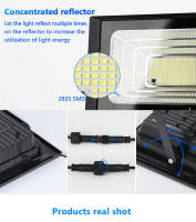 Luz Solar LED De Flood Para Exterior Con Control Remoto 50W 100W 200W 300W 500W Reflectores De Punto Para Jardín Y Calle - details 6