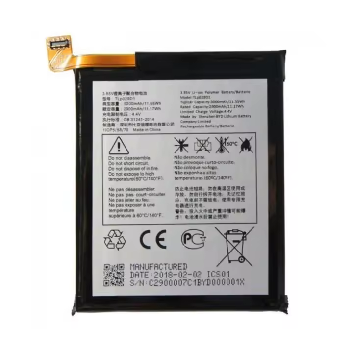 IMATICA LOS PALACIOS Batería TLP029D1 Compatible Alcatel 3X 2020 4 CAM 3 5 3L - 1