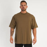 Camiseta Casual Para Hombre Algodón Manga Corta Verano Fitness Running Deporte Entrenamiento Camiseta Sólida Top Maletero - details 19