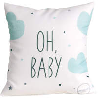 Pekebaby Edredón + Protector + Cojín Set 3 Piezas medida cuna estándar 60X120 cm Modelo Oh Baby - details 1