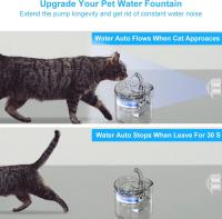 Fuente para Gatos con sensor de movimiento, interruptor para Fuente para Gatos, dispensador de Agua para Perros, detector USB de CC de 5 V Y 1 A, interruptor Automático con cable de salida USB, accesorios universales para mascotas - details 0