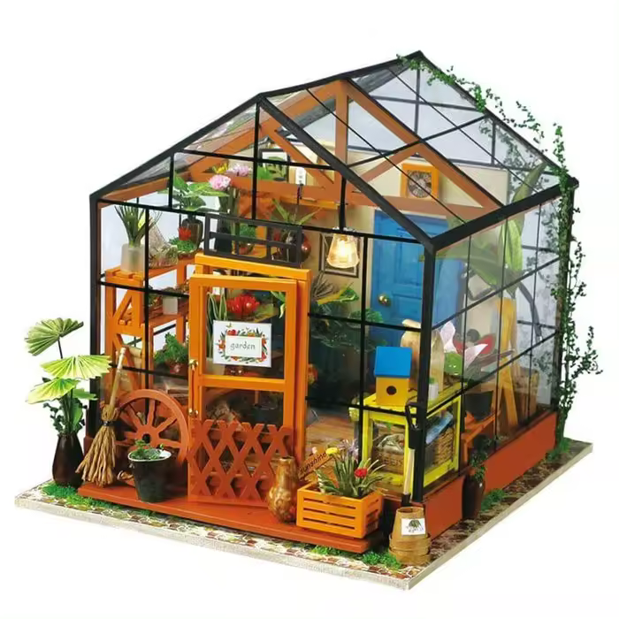 MADNESSTOYS MAQUETA CASA INVERNADERO DE KATHY MAQUETAS 19x17x17 Cms. - 1
