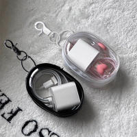 Organizador De Joyas Caja De Almacenamiento Transparente Con Llavero Estuche Antipolvo Para Auriculares Monedas Y Muñecas - details 3
