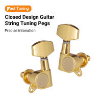 6pcs Tuners De Guitarra Eléctrica Y Acústica Con Enganches Sellados 3L3R Tuning Pegs Accesorios Para Guitarra - details 26