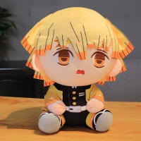 Muñeco De Peluche Demon Slayer 20cm Tanjirou Nezuko Zenitsu Figura De Juego Kimetsu No Yaiba Regalo Para Niños Material De Algodón Relleno De Poliéster - details 5