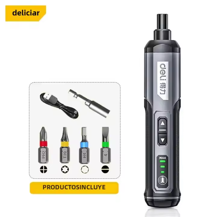 Mini Destornillador Eléctrico Recargable USB Set De 2000mah Multi-función Torque Herramientas De Reparación Desmontaje Potencia Ajustable Kit De Herramientas - 1