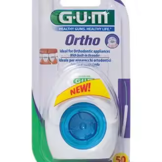 Gum® 2080 Ortho Floss Sin Cera 100Uds - 1