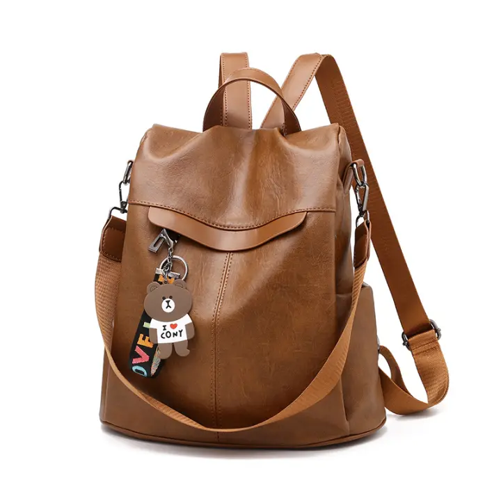 Mochila para mujer impermeable y antirrobo, gran capacidad y multifuncional, cómoda de llevar, tamaño 33x32x14 cm - 1