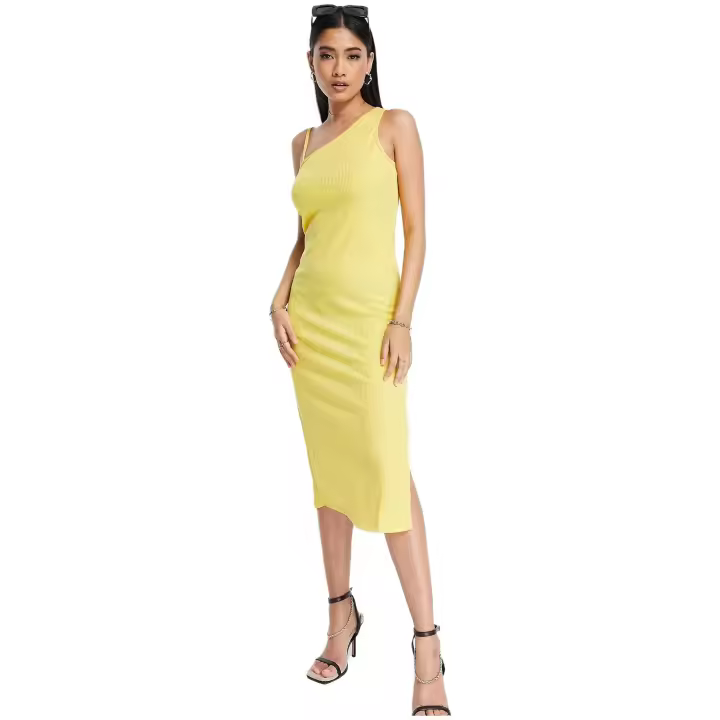 Vestido Vero Moda  para mujer en color amarillo - 1