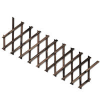 Valla De Madera Retráctil Para Jardín Pino Decorativo Trellis De Enredadera Para Plantas Soporte De Flores Y Macetas - details 5