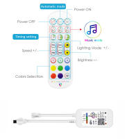 Tira De Luz LED Neón Inteligente Tuya Compatible Con Alexa Y Google Home Control Remoto WiFi Bluetooth Impermeable 12V Para Sala De Estar - details 6