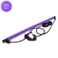 Barra De Fitness Ajustable Pilates Para Ejercicio En Casa Yoga Estiramiento Y Tonificación Con Cuerdas Elásticas Accesorio Deportivo Para Todas Las Edades - details 13